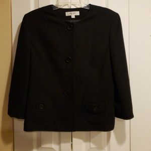 Black suit jacket